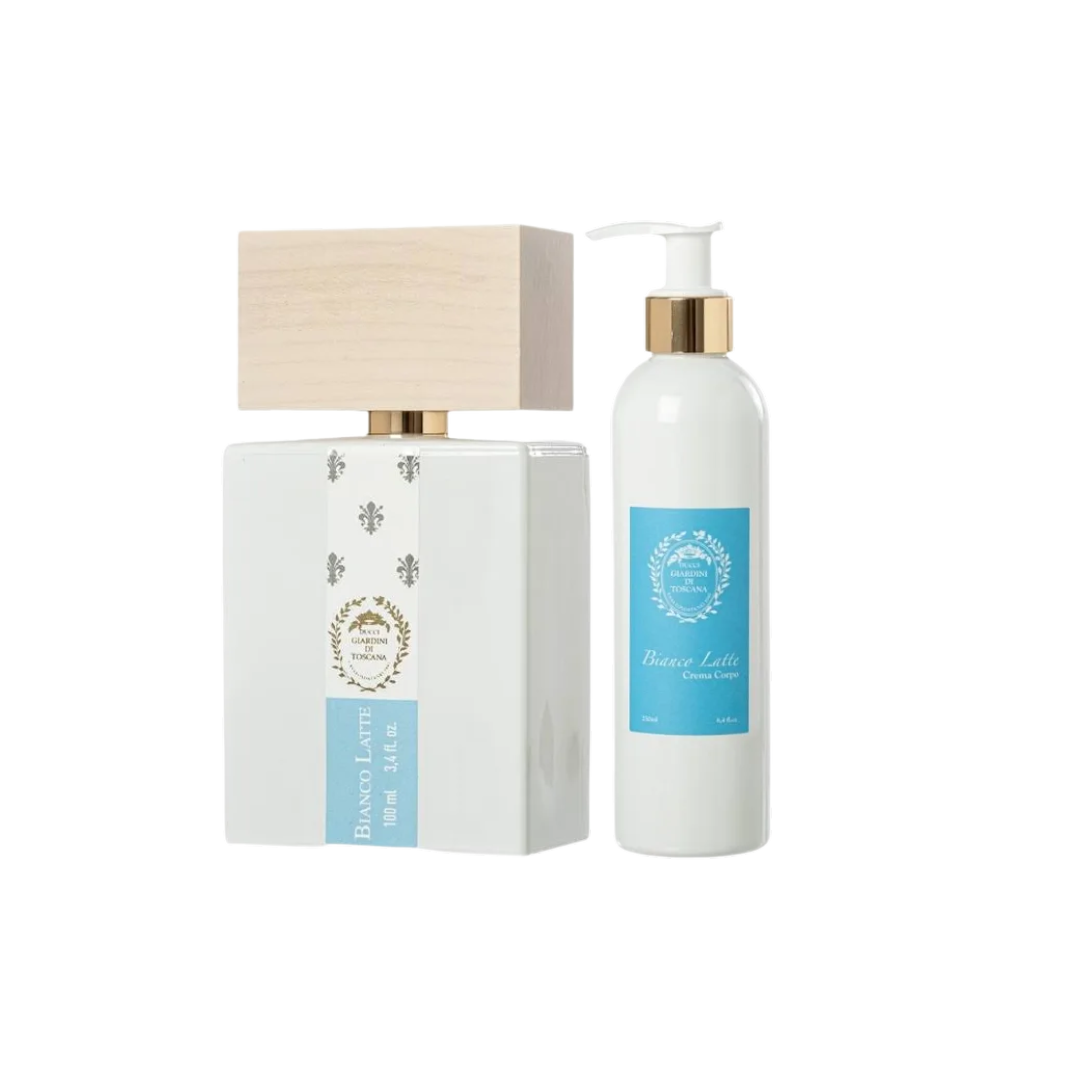 Giardini di Toscana - Biancolatte Set completo: Profumo + Crema corpo