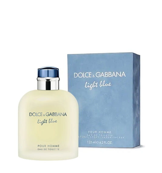 DOLCE&GABBANA - LIGHT BLUE POUR HOMME EAU DE TOILETTE 125 ML (SCATOLATO)