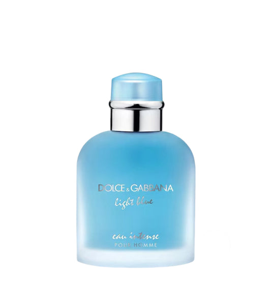 DOLCE&GABBANA - LIGHT BLUE POUR HOMME EAU DE PARFUM INTENSE 100 ML (SCATOLATO)